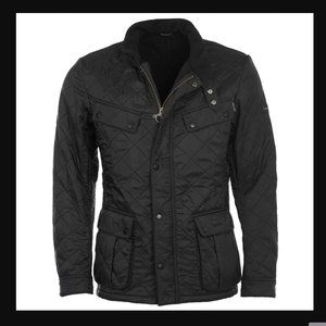 BARBOUR INTERNATIONAL MENS BLACK ARIEL POLARQUILT JACKET (2019 purchase)